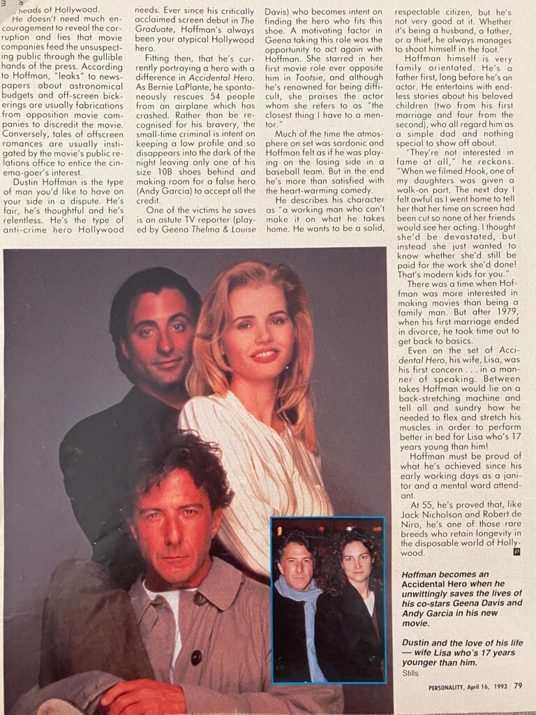 Dustin Hoffman Interview Page 2