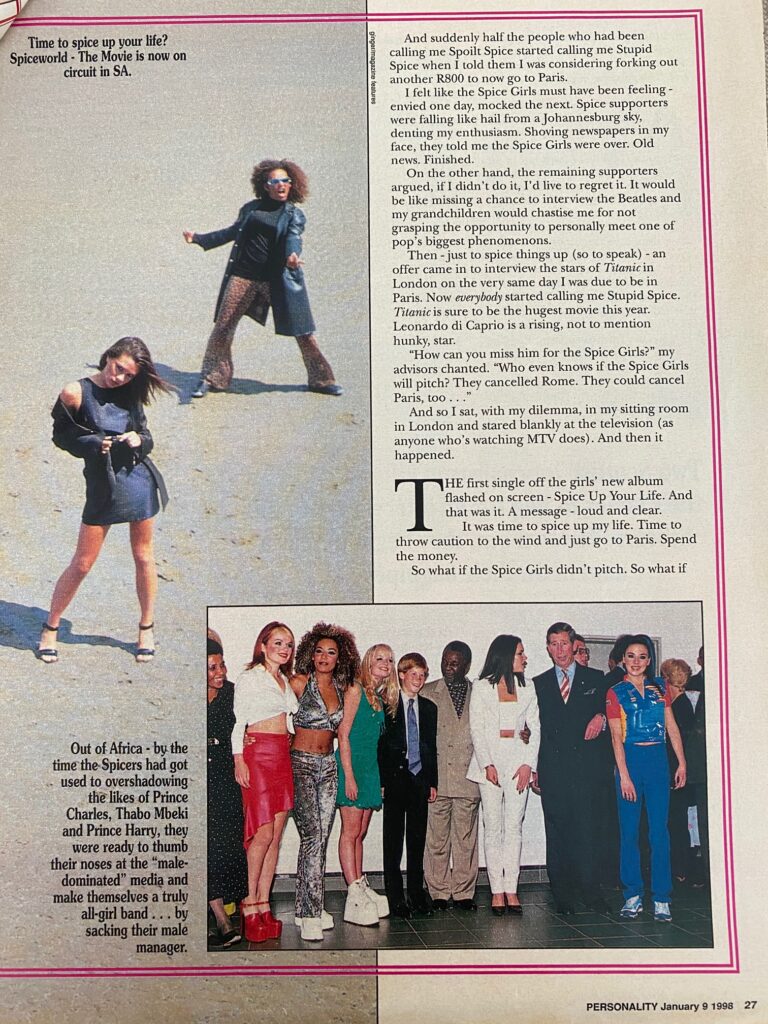 Spice Girls Interview Page 2